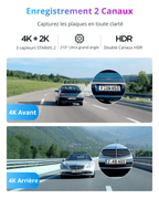 VIOFO A329S 2 Canaux