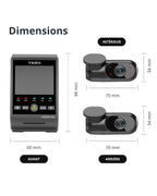 VIOFO A229 PRO 3 Canaux