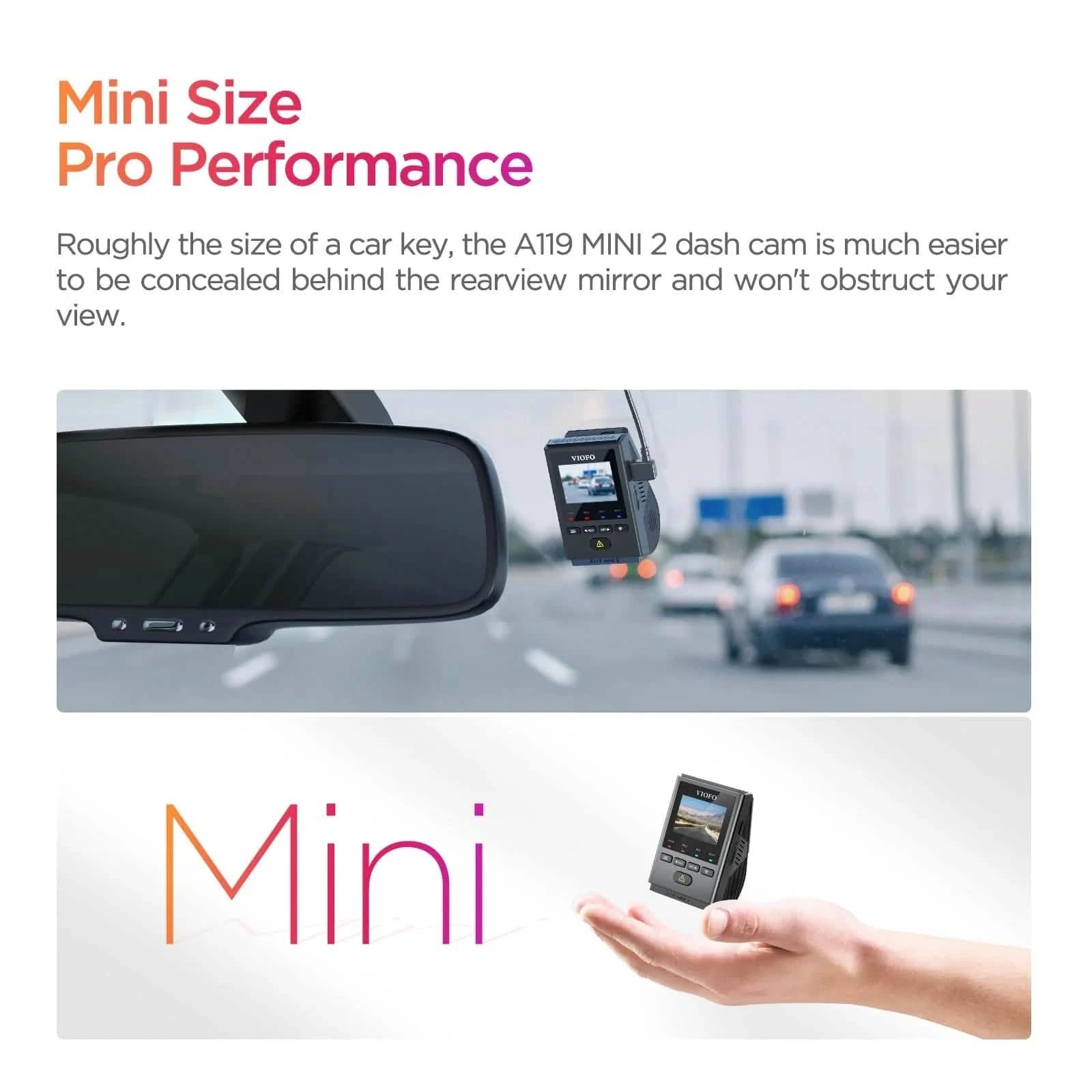 VIOFO A119 MINI 2 - G - DASHCAMSTOCK
