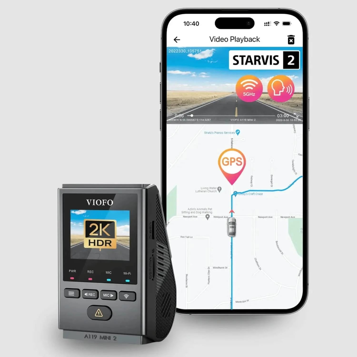 VIOFO A119 MINI 2 - G - DASHCAMSTOCK
