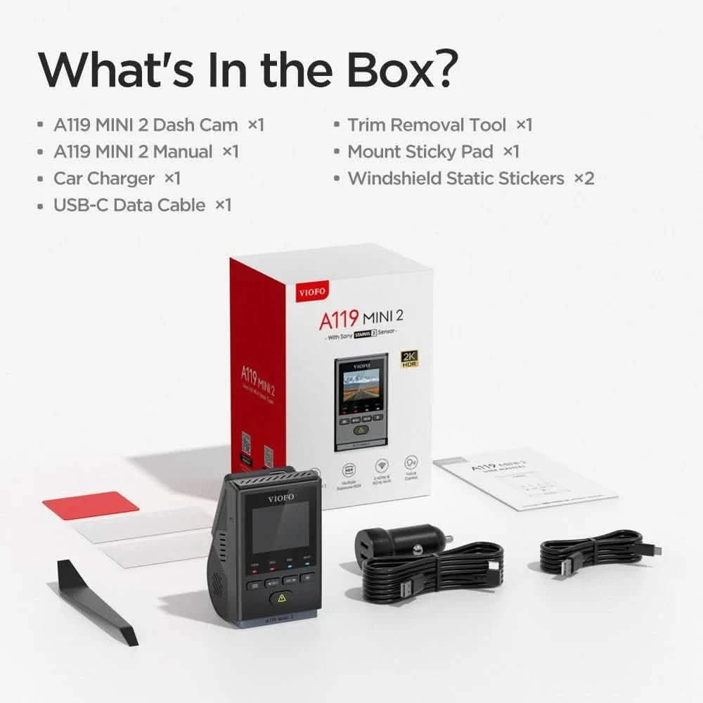 VIOFO A119 MINI 2 - G - DASHCAMSTOCK