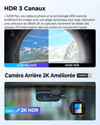 VIOFO A229 Plus 3 Canaux